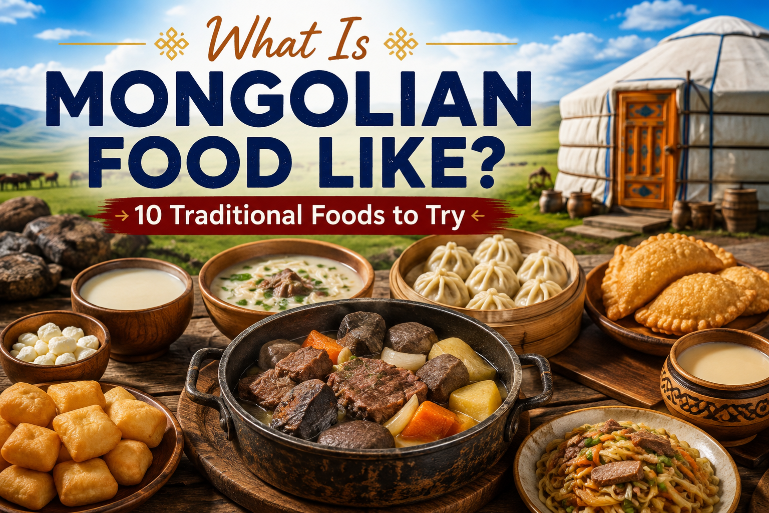 What Is Mongolian Food Like? – 10 Traditional Foods to Try