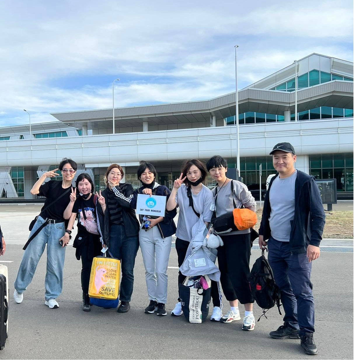 공항 또는 호텔 샌딩