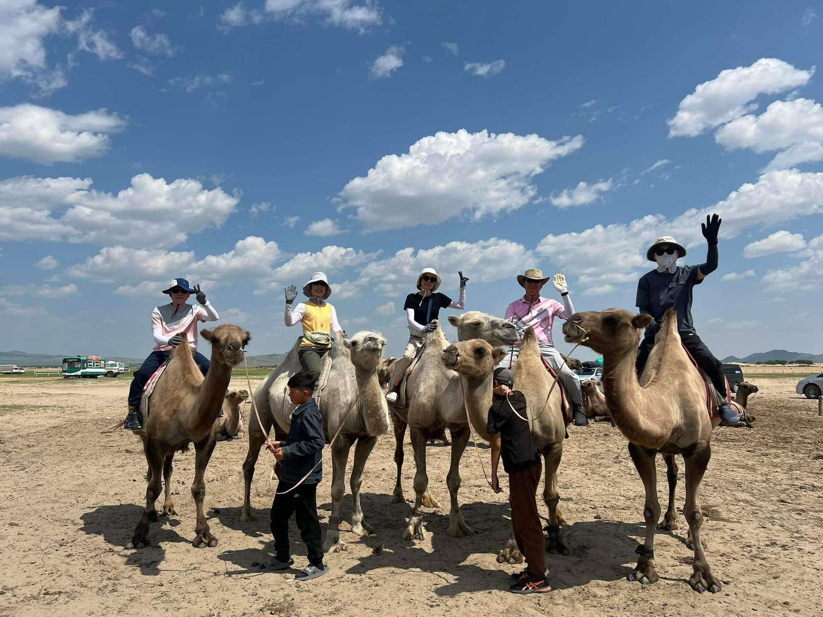 Camel ridding