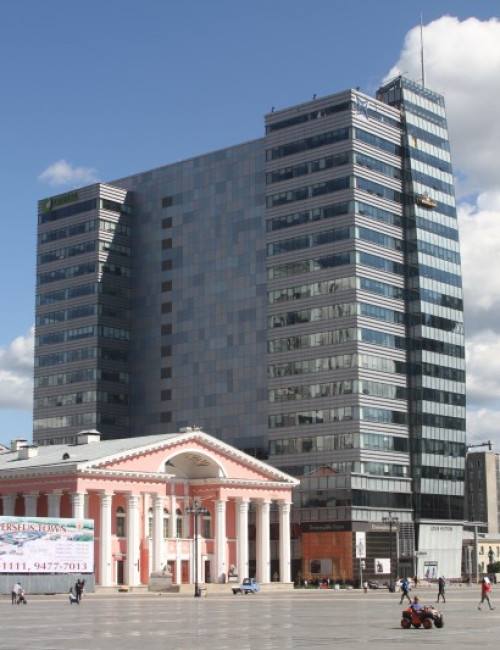 Central Tower & Mongolian State Academic Drama Theatre | VIVANT Filming Locations
